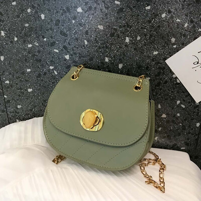 

Tailored Women 2019 New Fashion Messenger Bag Chain Shoulder Bag Casual Small Bag