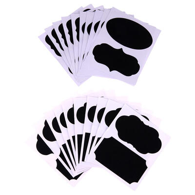 

20set40pcs Removable Washable Blackboard Label Sticker Wall Decal Stickers