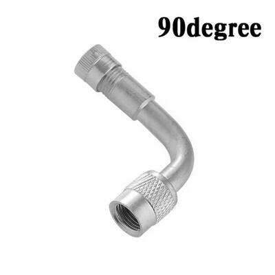 

1pcs Car Motorcycle Metal Tire Valve Stem Extension with 45 90 135 Degree Adaptor for motorcycle automobile Electric vehicles