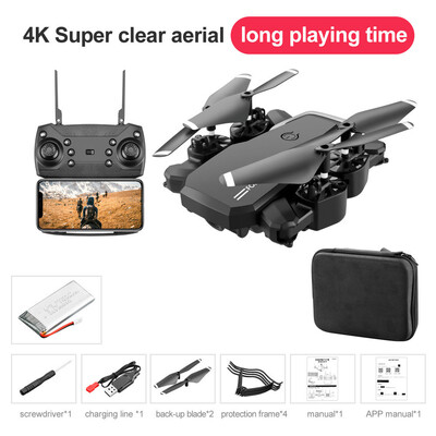 

Siaonvr LF609 24G 4CH Wifi FPV 4K Camera Foldable Air Pressure Constant RC Quadcopter