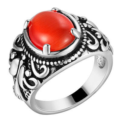 

new fashion Jewelry Vintage Ring Moonstones Rings For Women