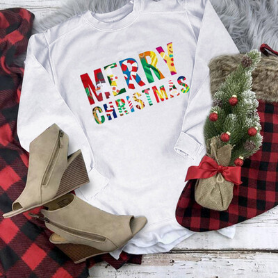 

Tailored Women Printing Round Neck Long Sleeve Casual Blouse Sweatshirt