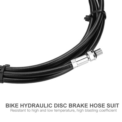 

Greensen 2m Bike Bicycle Hydraulic Disc Brake Hose Tube Kits Set for AVID E5 E9 ER XX XO Olive InsertDisc Brake Pipe