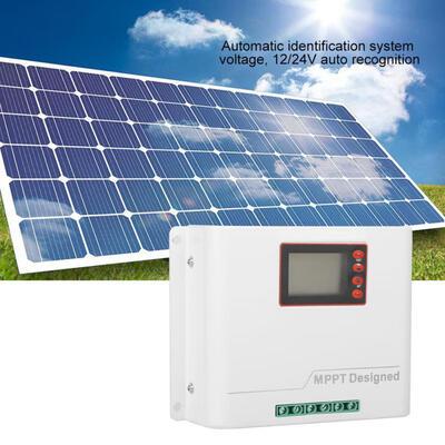 

Greensen 10A Solar Charge Controller 12V24V LCD Display MPPT Solar Regulator Monitor