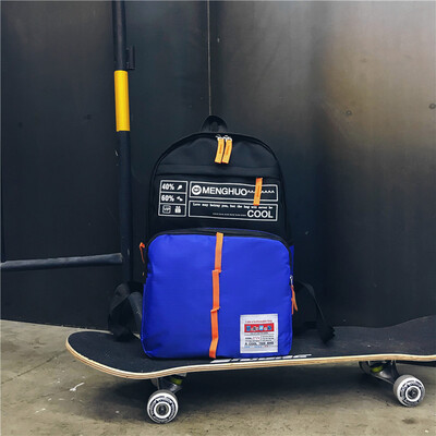 

Bag male Korean version ulzzang Japanese original Japanese trend couple backpack ingress university high school students leisure s