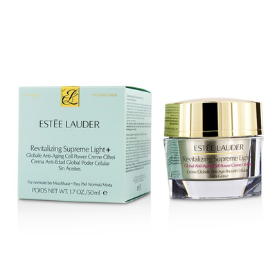 

ESTEE LAUDER - Revitalizing Supreme Light Global Anti-Aging Cell Power Creme Oil-Free - For Normal Combination Skin 50ml17oz