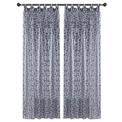 

Irregular Digital Printing Polyester Window Blinds Drapes Blackout Curtain