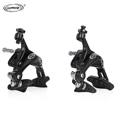 

WAKE Pair of Racing Road Dual Pivot Bike Aluminum Alloy Side Pull Caliper Front Rear Brake