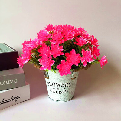 

Home Office Garden Artificial Potted Flower Fake Bonsai Plant Decorations Gifts