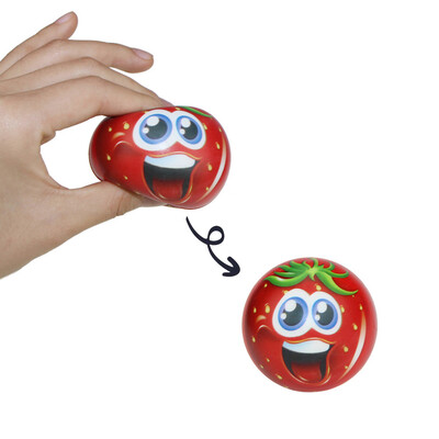 

Tailored Slow Rising Cream Scented Squeeze Fruits Decompression Toy