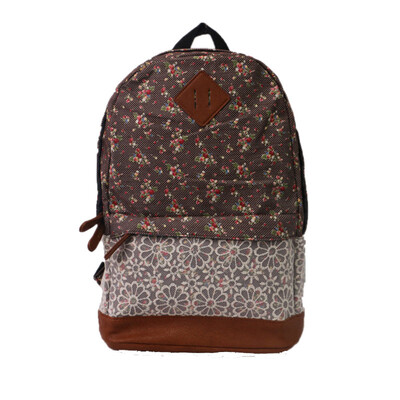 

Tailored Unisex Fashionable Canvas Backpack School Bag BW