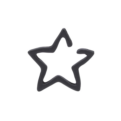 

1Pc 2019 Fashion Lady Girl Fashion Simple Cute Style 3 Colors Star Ear Clip Earrings Jewelry Gift