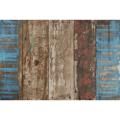 

Retro Wooden Board Planks Texture Photography Background Cloth Backdrop