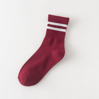

Women Funny Socks Casual Stripes Print Breathable Moisture Wicking Deodorant Elastic Athletic Work Japanese Harajuku Socks