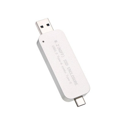 

USB30 to M2 NGFF SSD Enclosure Type-A Combo Type-C 5Gbps Support 22302242