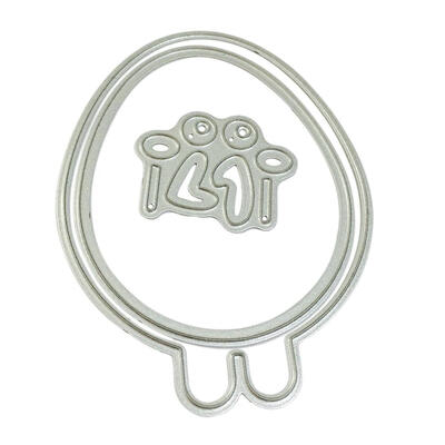 

Chick-shaped DIY Scrapbook Embossing Photo Template Cutting Dies Stencil