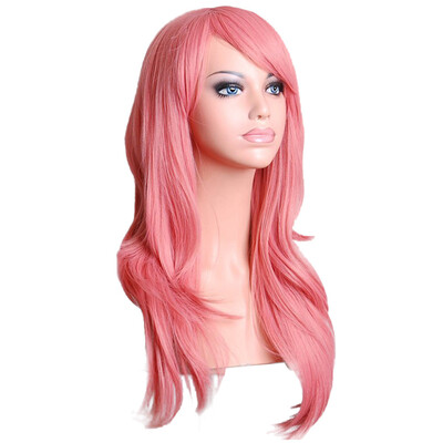 

〖Follure〗Sexy Long Women Fashion Synthetic Wavy Cosplay Party Full Wigs Black