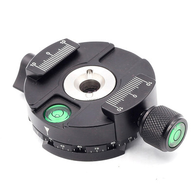

XILETU XPC-60C 360 Degree Panoramic Tripod Head Clamping For Arca Swiss Tripod Ball Head 38mm Quick Release Plate