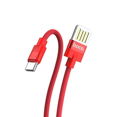 

Hoco U55 Charge Cable Reversible USB-C Micro USB Lightning Cord -APPLE