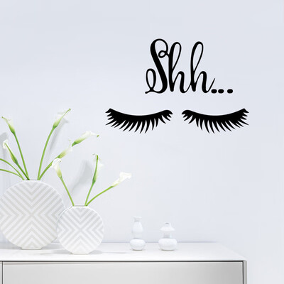

〖Follure〗Eyebrow Removable Art Vinyl Mural Home Room Decor Wall Stickers