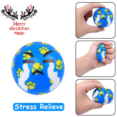 

Gotoamei Lovely Christmas Present Cry Ball Elasticity Rising Kids Squeeze Toys