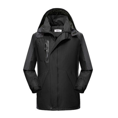 

Mens L-4XL Sports Waterproof Hiking Camping Jacket Outdoor Rain Coat Hoodie