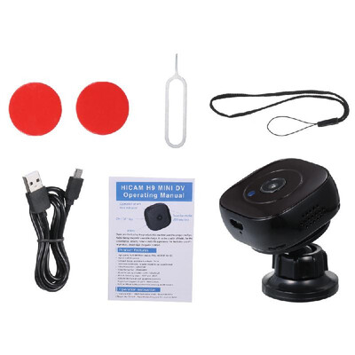 

Mini Camera HD 1080P IP Night Vision Wearable Micro Cam Portable Video Recorder with Motion Sensor Security Magnetic-back for Spor