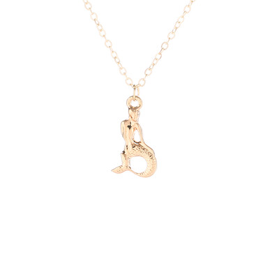 

Fashion Jewelry Silver Color Escape The Ordinary The Little Mermaid Chocker Necklace Pendant For Women Girl