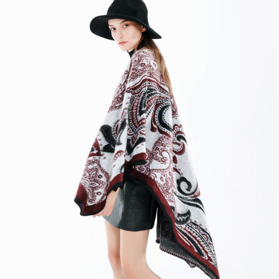 

Toponeto Fashion Women Blanket Stripe Pattern Coat Wrap Cozy Shawl