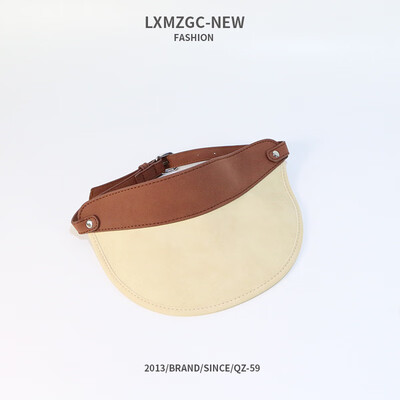 

Japanese empty cap children summer black&white pu skin breathable sunscreen couples travel to shade the sun cap tide