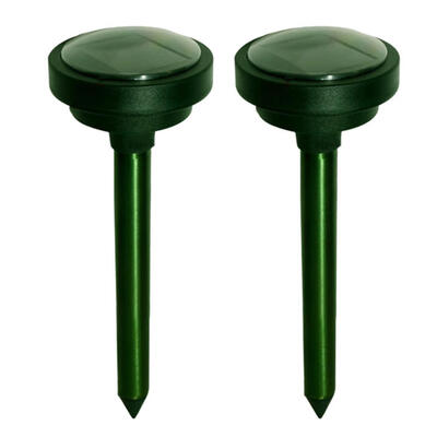 

2pcs Ultrasonic Solar Snake Rat Repeller Insect Repellent Animal Deterrent