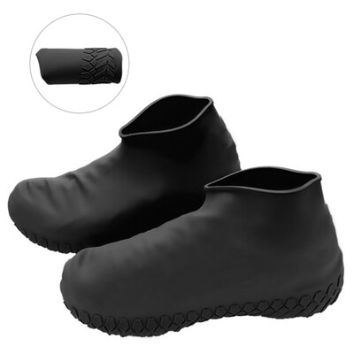 

Waterproof Non-Slip Rubber Rain Shoe Covers Reusable Silicone Shoe Covers Fit for Men Women Kids