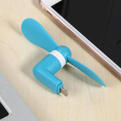 

Mini Portable 8Pin Mobile Phone Cooling Fan Mute Cooler Gadget for iPhone
