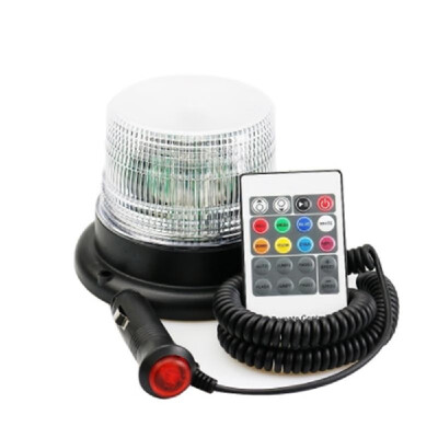 

7 Colors RGB LED Magnetic Warning Beacon Truck Car Vehicle Emergency Hazard High Power Beacon Caution Warning Safety Flashing St