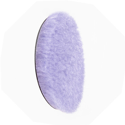 

6in 125mm Wool Polishing Buffing Pads Car Detail Waxing Stronger Cutting Force