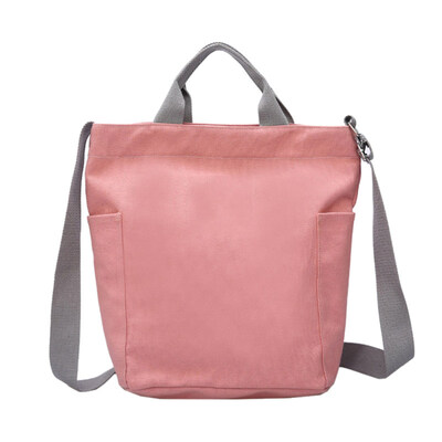 

Casual Women Student Canvas Bucket Shoulder Storage Bag Handbag Crossbody Pouch