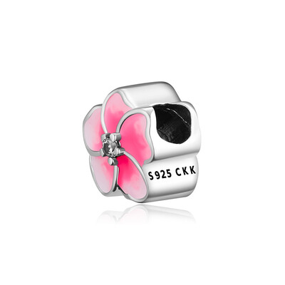 

CKK DIY 925 Silver BeadPetals of Love Charms CK008 16511