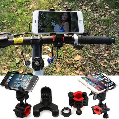 

Motorcycle MTB Bike Bicycle Handlebar Mount Holder For Cell Phone GPS Universal
