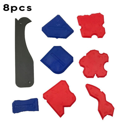 

8pcsSet Silicone Sealant Finishing Profiling Caulk Remover Tile Grouting Tools