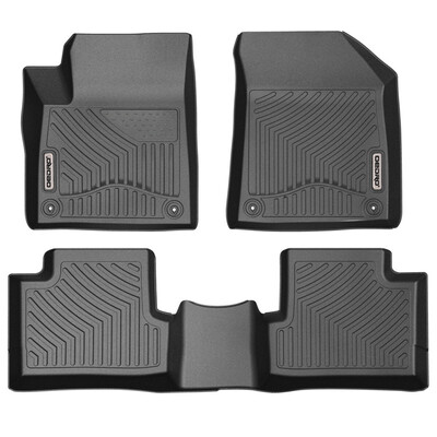 

Floor Mats Fit for 2016-2019 Jeep Cherokee Full Set Liners Unique TPE