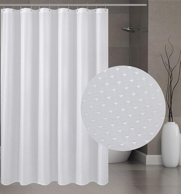 

Siaonvr Fabric Shower Curtain Mildew Resistant Washable Water Repellent Spa Bathroom Cur