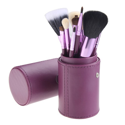 

12Pcs Makeup Brushes Container Tube maquiagem pinceaux maquillaje Eyeshadow Foundation Highlighter Naked Palette