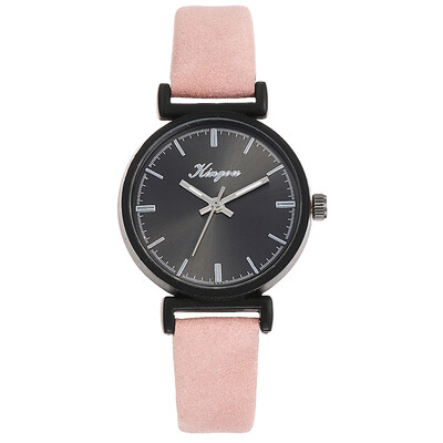 

Fashion Style Women Watch Geneva Simple Dial Wristwatch Business Leather Strap Ladies Casual Clock Montre Femme