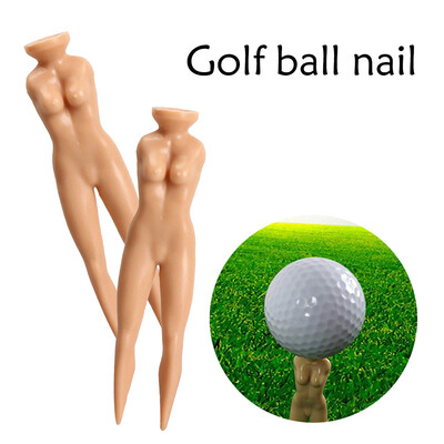 

YIWULA6PACK 3 Sexy Girl Lady Tees Nude Woman Plastic Golf Tees Golf Accessories