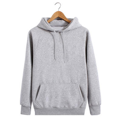 

Fashion New Mens Sweater Hooded Long Sleeve Hoodies Round Neck Casual Solid Color Sweatshirts For Men