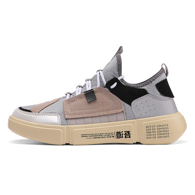 

2019 Hot Sale Brand Men Vulcanize Shoes Lightweight Breathable Flats Men Shoes Loafers Casual Shoes Mens Trainers Sneakers