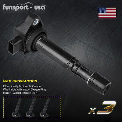 

Ignition Coil Pack of 4 for 2001 2002 2003 2004 2005 Honda Civic - 02 03 04 Acura EL L4 17L