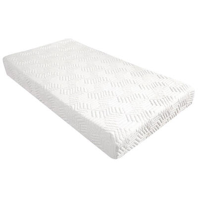 

8" Twin Size Mattress Bed 3 Layers Cool Medium Firm High Softness Cotton White