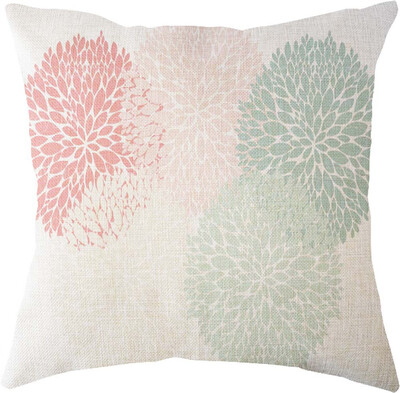 

〖Follure〗Leaf Linen Cushion Cover Throw Pillow Case Sofa Home Decor