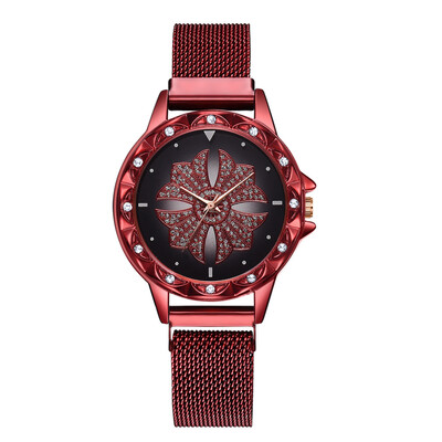 

Fashion simple watch wholesale temperament alloy ladies mesh belt watch steel belt quartz watch